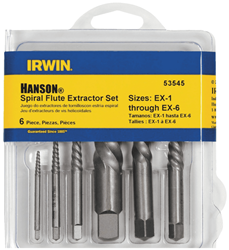 Show details for Drill Bit Screw Extractor Spiral – 6pc. set  Picture of Drill Bit Screw Extractor Spiral – 6pc. set