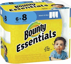 Show details for Roll Towel Bounty Essentials – 6 Rolls Picture of Roll Towel Bounty Essentials – 6 Rolls