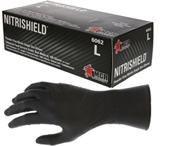 Show details for Disposable Chemical Glove Nitrile 6mil. Non-Powdered Textured – 2XL Picture of Disposable Chemical Glove Nitrile 6mil. Non-Powdered Textured – 2XL