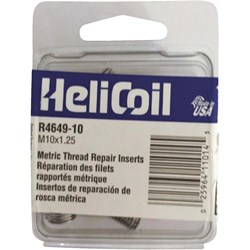 Show details for HeliCoil Thread Insert Pack - M10 x 1.25 Picture of HeliCoil Thread Insert Pack - M10 x 1.25