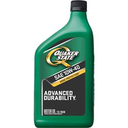 Show details for Quaker State Motor Oil - 10W-40 Picture of Quaker State Motor Oil - 10W-40