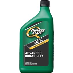 Show details for Quaker State Heavy-Duty Motor Oil - SAE30 Picture of Quaker State Heavy-Duty Motor Oil - SAE30