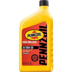 Show details for Pennzoil High Mileage Motor Oil - 10W-30 Picture of Pennzoil High Mileage Motor Oil - 10W-30