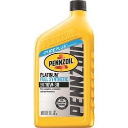 Show details for Pennzoil Synthetic Motor Oil - 10W-30 Picture of Pennzoil Synthetic Motor Oil - 10W-30