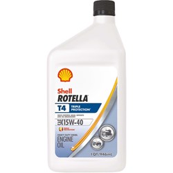Show details for ROTELLA T4 Triple Protection Motor Oil - 15W-40 Picture of ROTELLA T4 Triple Protection Motor Oil - 15W-40