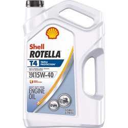 Show details for ROTELLA T4 Triple Protection Motor Oil - 15W-40 Picture of ROTELLA T4 Triple Protection Motor Oil - 15W-40