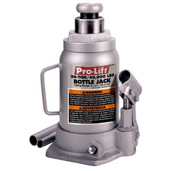 Show details for Pro-Lift Hydraulic Bottle Jack - 20T Picture of Pro-Lift Hydraulic Bottle Jack - 20T