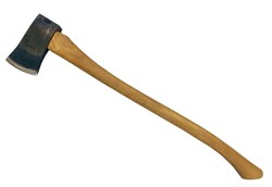 Show details for Axe w/ Handle Wood Curved Picture of Axe w/ Handle Wood Curved