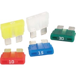Show details for Bussmann ATC Fuse Assortment 5pk. - Assorted Picture of Bussmann ATC Fuse Assortment 5pk. - Assorted