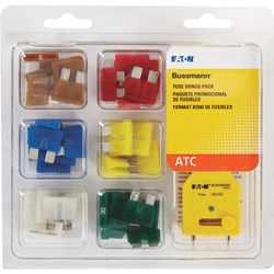 Show details for Bussmann ATC Bonus Pack Fuse Assortment Picture of Bussmann ATC Bonus Pack Fuse Assortment