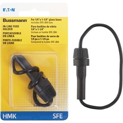 Show details for Bussmann Glass Tube Inline Fuse Holder Picture of Bussmann Glass Tube Inline Fuse Holder