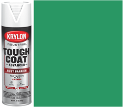 Show details for Paint Aerosol Tough Coat Advanced Krylon - Safety OSHA Green Gloss Picture of Paint Aerosol Tough Coat Advanced Krylon - Safety OSHA Green Gloss