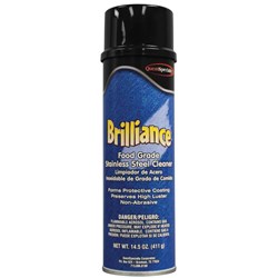 Show details for Brilliance Oil-Based Stainless Steel Cleaner - 14.5oz. Picture of Brilliance Oil-Based Stainless Steel Cleaner - 14.5oz.