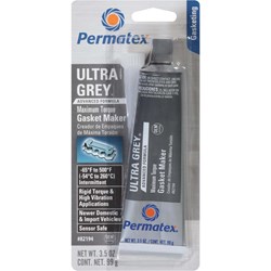 Show details for PERMATEX Ultra Grey Silicone Gasket Maker Picture of PERMATEX Ultra Grey Silicone Gasket Maker