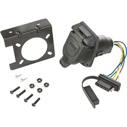 Show details for Reese Towpower 4-Flat Professional Trailer Side Connector Picture of Reese Towpower 4-Flat Professional Trailer Side Connector