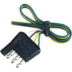 Show details for Reese Towpower 6-Round to 4-Flat Plug-In Adapter Picture of Reese Towpower 6-Round to 4-Flat Plug-In Adapter