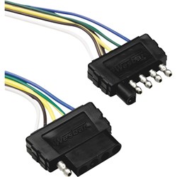 Show details for Reese Towpower 5-Flat Loop Vehicle/Trailer Connector Set Picture of Reese Towpower 5-Flat Loop Vehicle/Trailer Connector Set