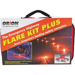 Show details for Orion 19-Piece Flare Kit Plus Emergency Road Kit Picture of Orion 19-Piece Flare Kit Plus Emergency Road Kit
