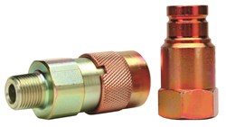 Show details for Coupler Flush-Face Set 3/8"-18 NPTF Picture of Coupler Flush-Face Set 3/8"-18 NPTF