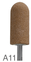 Show details for Stone 7/8” x 2” x 1/4" Mounted Point – WA60 Picture of Stone 7/8” x 2” x 1/4" Mounted Point – WA60