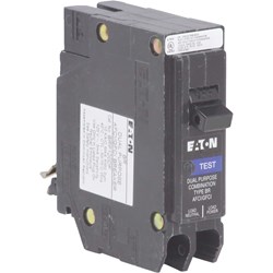 Show details for Eaton BR AFCI/GFCI Dual Function Breaker Picture of Eaton BR AFCI/GFCI Dual Function Breaker