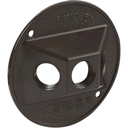 Show details for Bell Round Cluster Weatherproof Outdoor Box Cover Picture of Bell Round Cluster Weatherproof Outdoor Box Cover