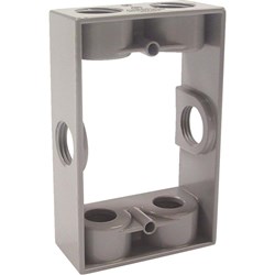 Show details for Bell 6-Outlet Weatherproof Outdoor Box Extension Adapter Picture of Bell 6-Outlet Weatherproof Outdoor Box Extension Adapter