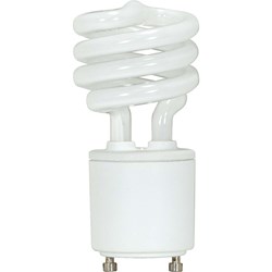 Show details for Satco T2 Spiral GU24 CFL Light Bulb Picture of Satco T2 Spiral GU24 CFL Light Bulb