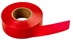 Show details for Flagging Tape 12” x 300’ – Red  Picture of Flagging Tape 12” x 300’ – Red