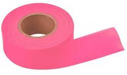 Show details for Flagging Tape 1-3/16” x 150’ – Pink Glow  Picture of Flagging Tape 1-3/16” x 150’ – Pink Glow
