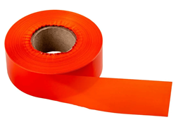 Show details for Flagging Tape 1-3/16” x 300' – Orange  Picture of Flagging Tape 1-3/16” x 300' – Orange