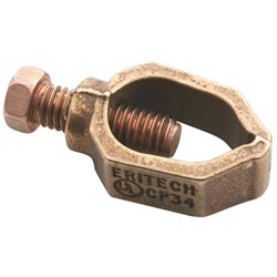 Show details for Bronze Ground Clamp Picture of Bronze Ground Clamp