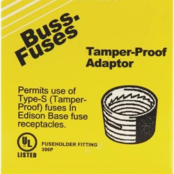 Show details for Bussmann Plug Fuse Adapter Picture of Bussmann Plug Fuse Adapter