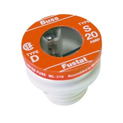 Show details for Bussmann S Plug Fuse Picture of Bussmann S Plug Fuse