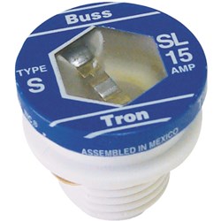 Show details for Bussmann SL Plug Fuse Picture of Bussmann SL Plug Fuse