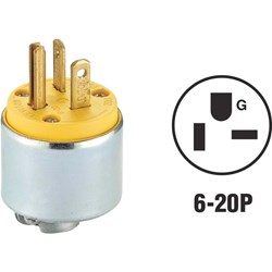 Show details for Leviton Armored Cord Plug Picture of Leviton Armored Cord Plug