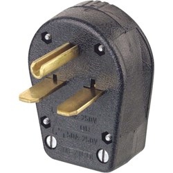 Show details for Leviton Dual Power Plug Picture of Leviton Dual Power Plug