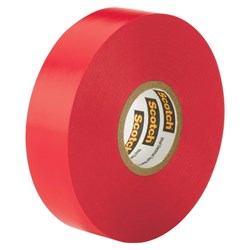 Show details for Tape Electrical 3/4" x 66’ 33+ 3M – Red  Picture of Tape Electrical 3/4" x 66’ 33+ 3M – Red
