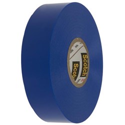 Show details for Tape Electrical 3/4" x 66’ 33+ 3M – Blue  Picture of Tape Electrical 3/4" x 66’ 33+ 3M – Blue