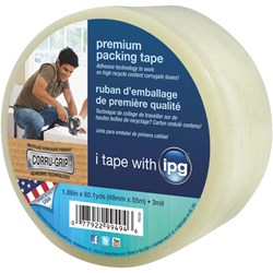 Show details for Premium Clear Packing Tape Picture of Premium Clear Packing Tape