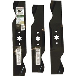 Show details for Arnold MTD 46 In. Deck Star Replacement Mower Blade Set Picture of Arnold MTD 46 In. Deck Star Replacement Mower Blade Set