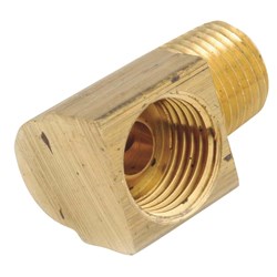 Show details for Inverted Flare 90 degrees Male Elbow - 3/16"x1/8" Picture of Inverted Flare 90 degrees Male Elbow - 3/16"x1/8"