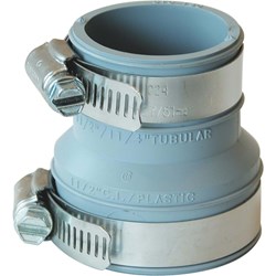Show details for Fernco Flexible Drain And Trap Connector - 1-1/2" or 1-1/4"  Picture of Fernco Flexible Drain And Trap Connector - 1-1/2" or 1-1/4"