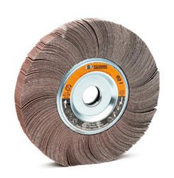 Show details for Flap Wheel 8"x1" Arc - 120 Grit Picture of Flap Wheel 8"x1" Arc - 120 Grit