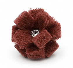 Show details for Cross Buff Wheel 3-Ply 1-1/2"x1/2" Fine  Picture of Cross Buff Wheel 3-Ply 1-1/2"x1/2" Fine