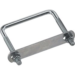 Show details for National Zinc Square U Bolt Picture of National Zinc Square U Bolt