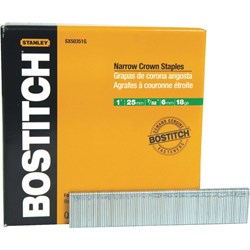 Show details for Bostitch Narrow Crown Finish Staple - 1" Picture of Bostitch Narrow Crown Finish Staple - 1"