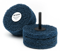 Show details for Buff & Blend Wheel w/ Stem 3ply Standard - 3"hs Picture of Buff & Blend Wheel w/ Stem 3ply Standard - 3"hs