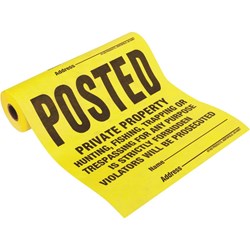 Show details for Hy-Ko Posted Private Property Picture of Hy-Ko Posted Private Property