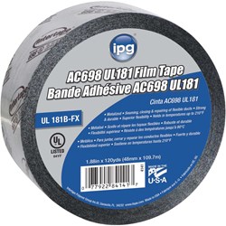 Show details for Intertape HVAC Film Foil Tape - 2" x 120yd Picture of Intertape HVAC Film Foil Tape - 2" x 120yd